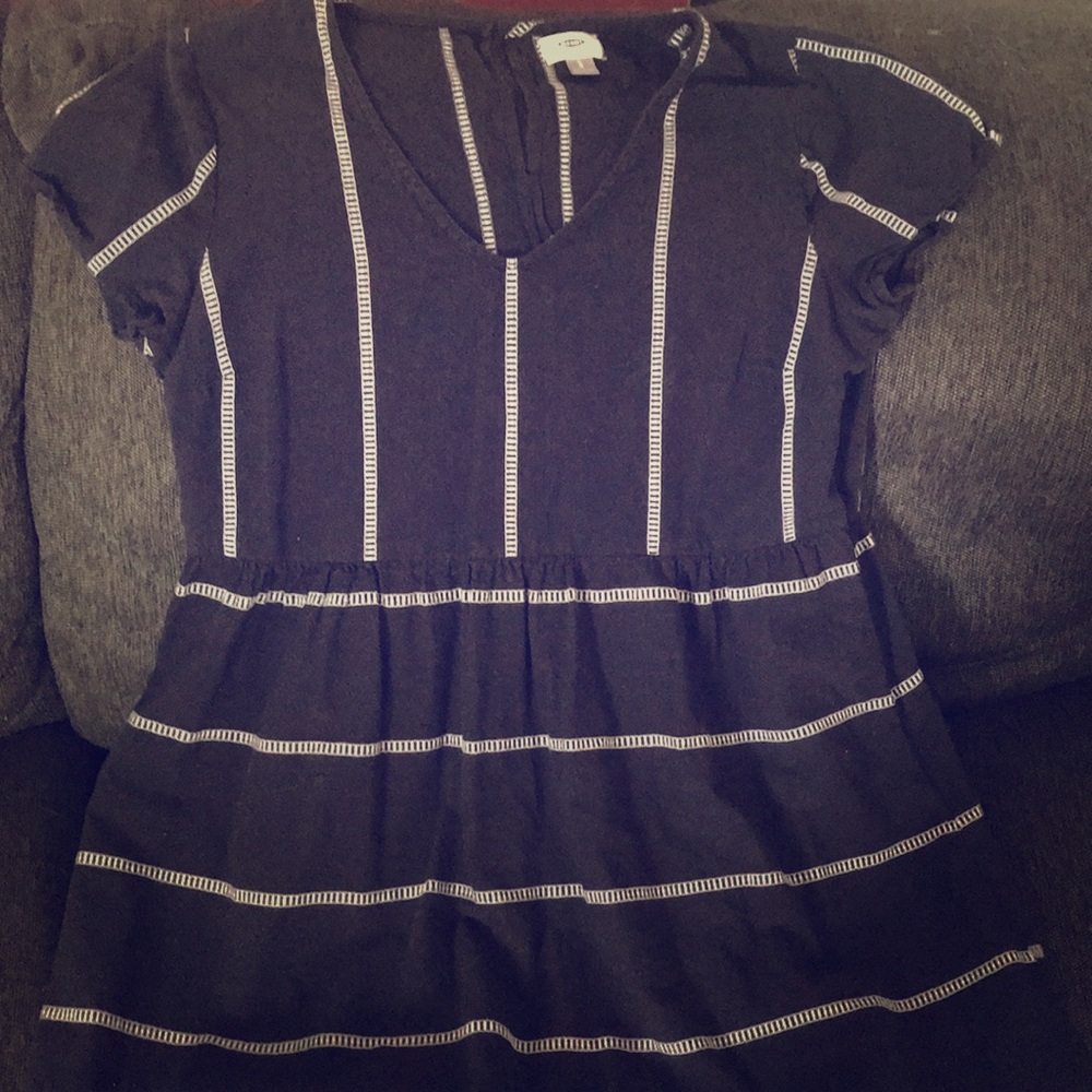 old navy shirt sleeve dress